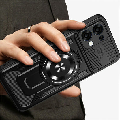 Futrola za Oppo A6 Pro 5G / A6 Pro 4G, Techsuit, RuggedCam, Ljubičasta