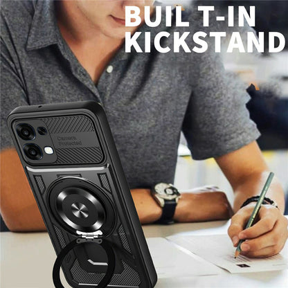 Futrola za Oppo A6 Pro 5G / A6 Pro 4G, Techsuit, RuggedCam, Crna