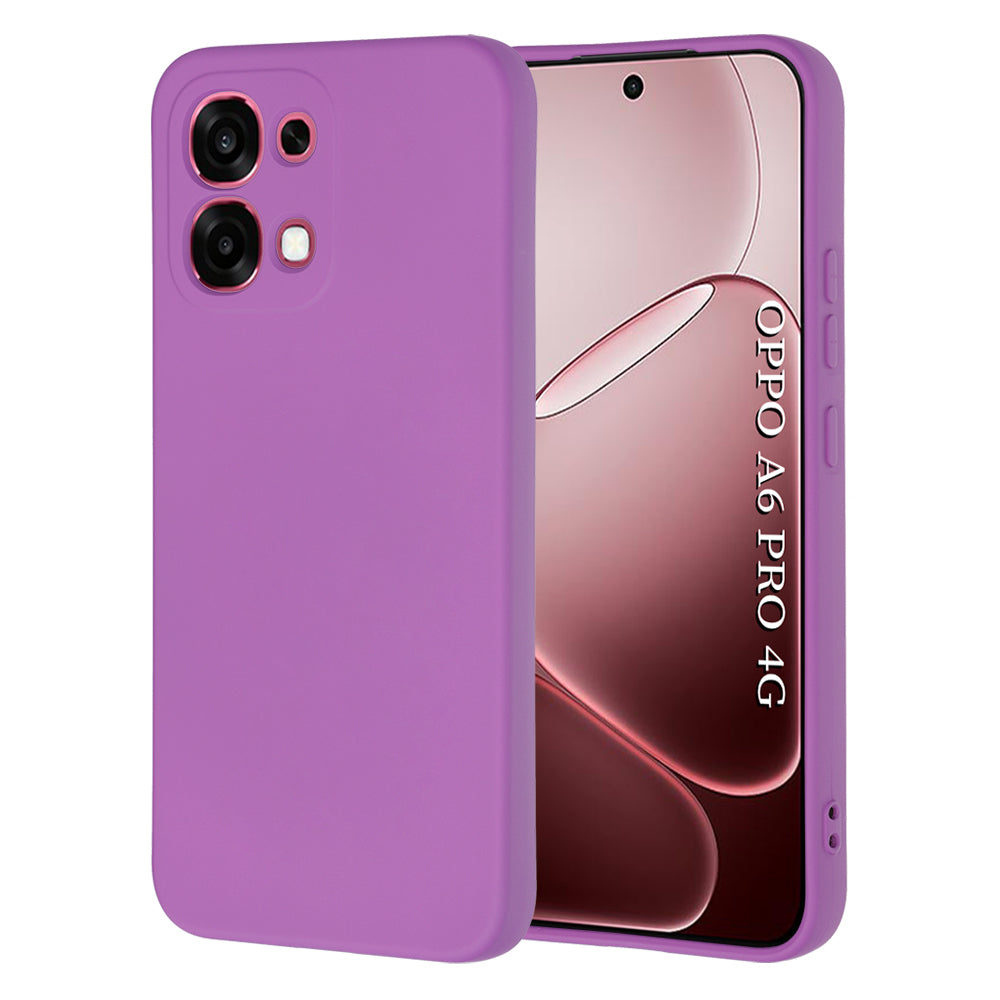 Maska za Oppo A6 Pro 5G / A6 Pro 4G, Techsuit, SoftFlex, Ljubičasta