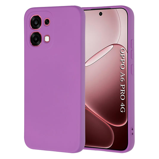 Maska za Oppo A6 Pro 5G / A6 Pro 4G, Techsuit, SoftFlex, Ljubičasta