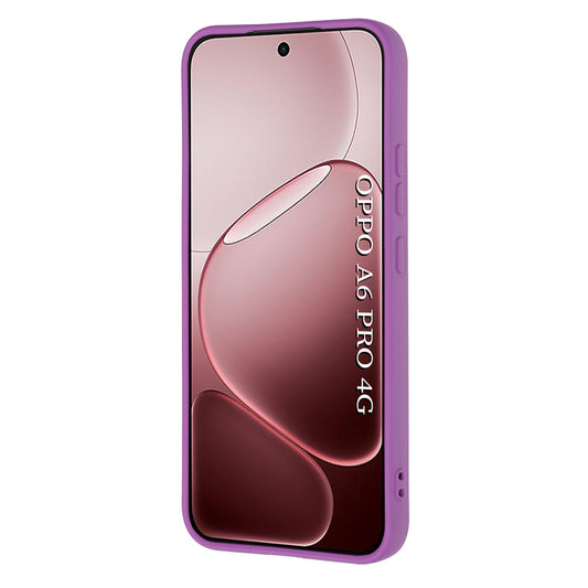 Maska za Oppo A6 Pro 5G / A6 Pro 4G, Techsuit, SoftFlex, Ljubičasta