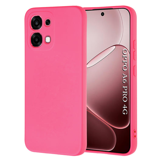 Maska za Oppo A6 Pro 5G / A6 Pro 4G, Techsuit, SoftFlex, Tamno Roza