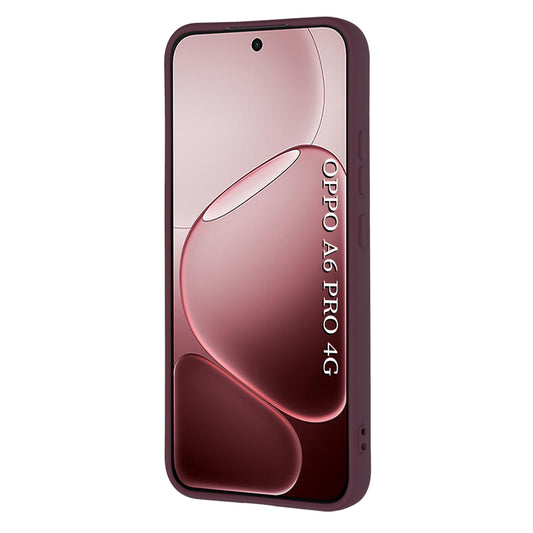 Maska za Oppo A6 Pro 5G / A6 Pro 4G, Techsuit, SoftFlex, Bordo