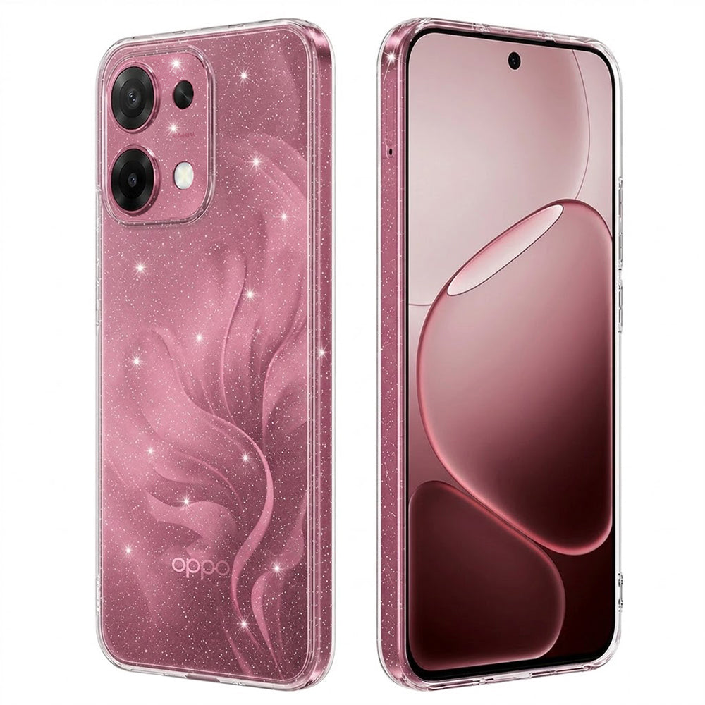 Maska za Oppo A6 Pro 5G / A6 Pro 4G, Techsuit, SparkleSkin, Prozirna