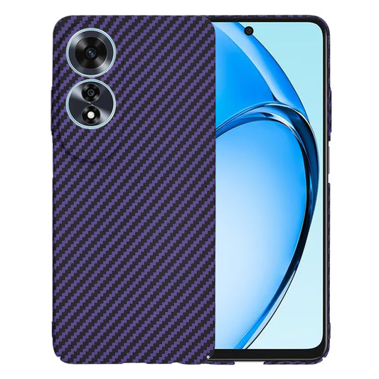 Maska za Oppo A60, Techsuit, Carbonite FiberShell, Ljubičasta
