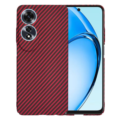 Maska za Oppo A60, Techsuit, Carbonite FiberShell, Crvena