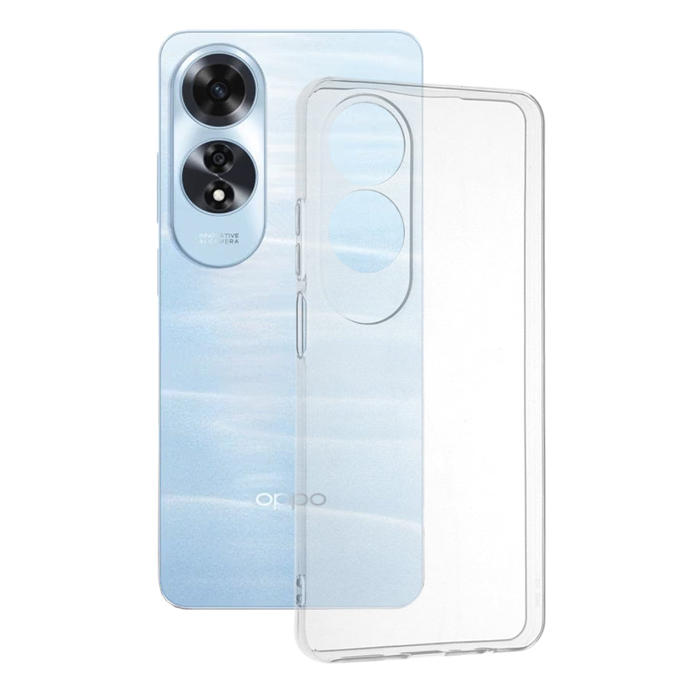 Maska za Oppo A60, Techsuit, Prozirna, Transparentna