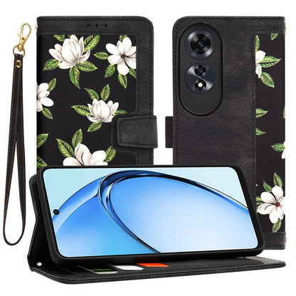 Maska za Oppo A60, Techsuit, FlipCraft, Crna