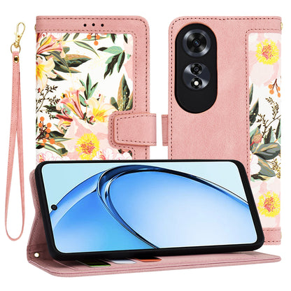 Maska za Oppo A60, Techsuit, FlipCraft, Roza