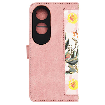 Maska za Oppo A60, Techsuit, FlipCraft, Roza
