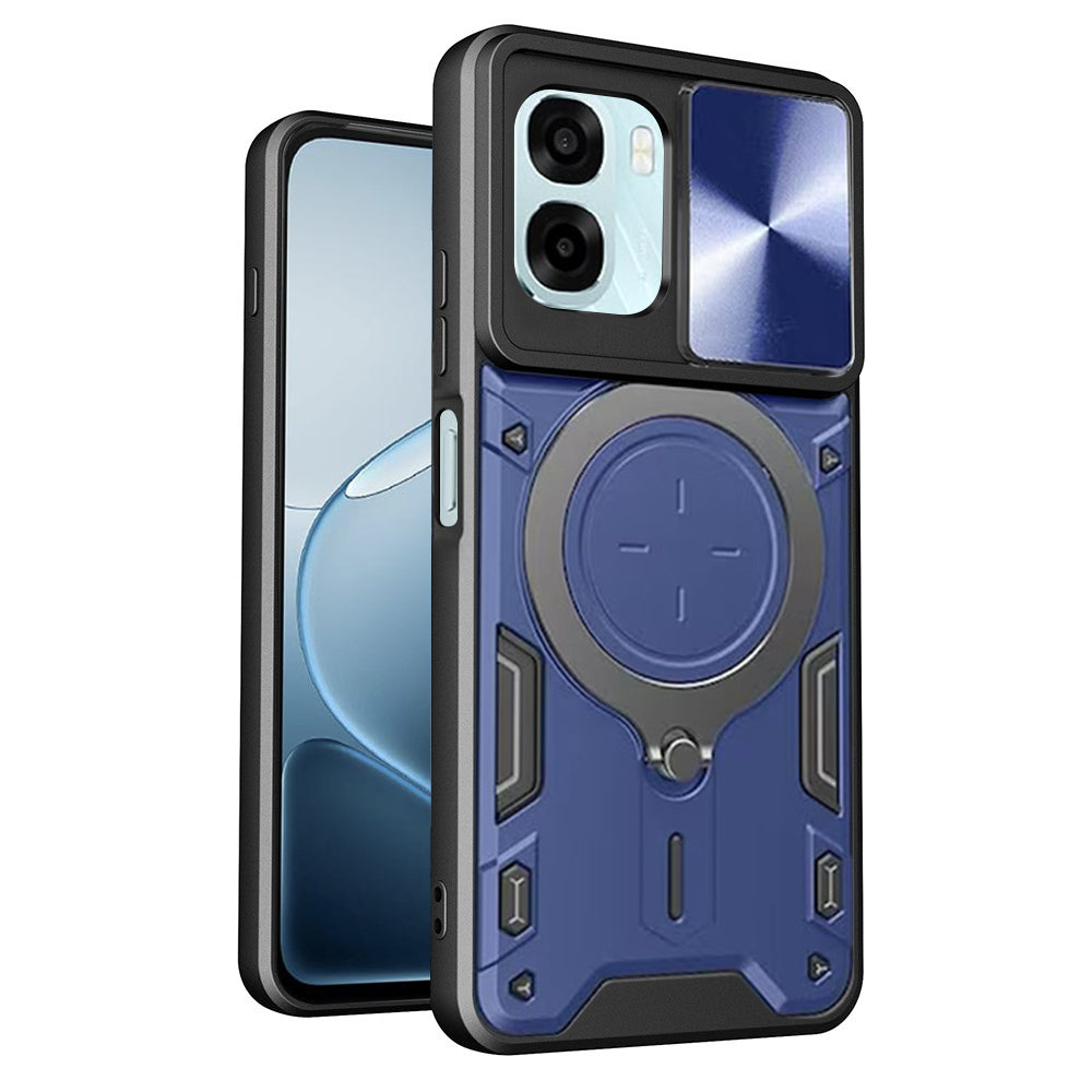 Maska za Oppo A6k 4G / A6x 4G / A6x / A6 4G, Techsuit, CamGuard Pro, Plava