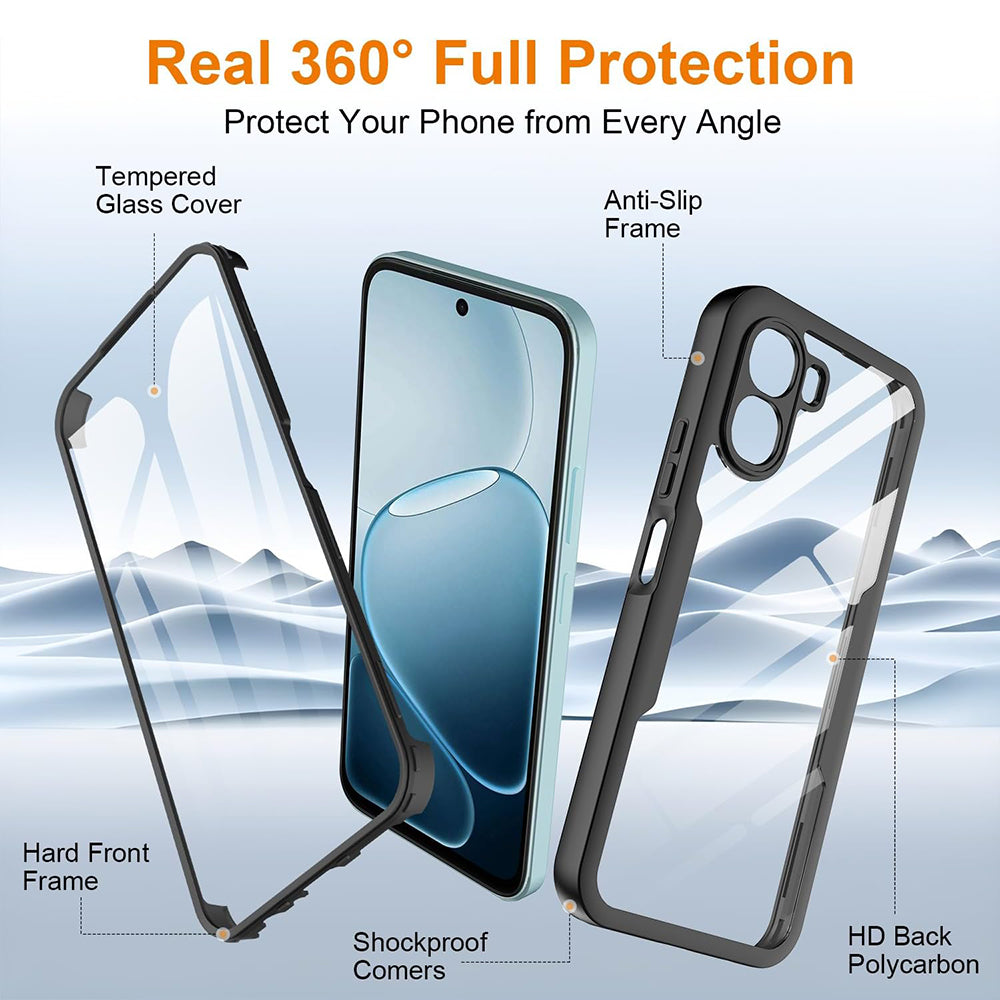 Maska za Oppo A6k 4G / A6x 4G / A6x, Techsuit, ColorVerse 360, Plava