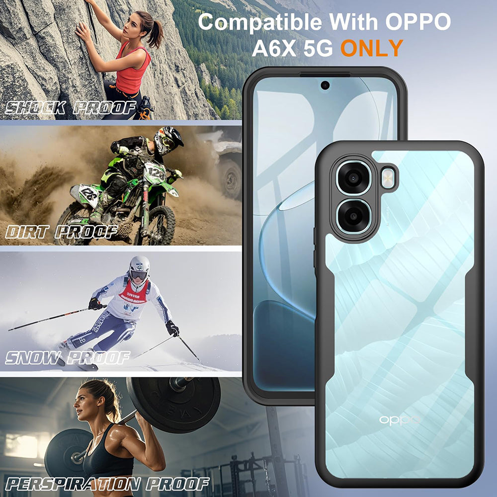 Maska za Oppo A6k 4G / A6x 4G / A6x, Techsuit, ColorVerse 360, Plava