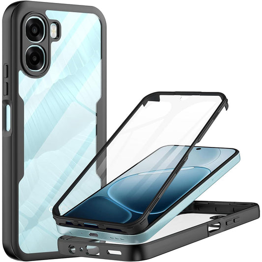 Maska za Oppo A6k 4G / A6x 4G / A6x, Techsuit, ColorVerse 360, Crna
