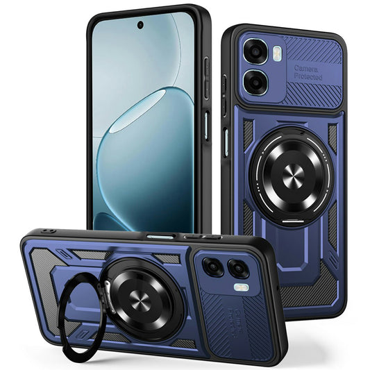 Maska za Oppo A6k 4G / A6x 4G / A6x, Techsuit, RuggedCam, Plava