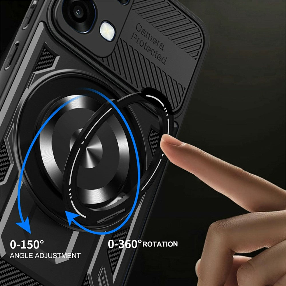 Maska za Oppo A6k 4G / A6x 4G / A6x, Techsuit, RuggedCam, Plava