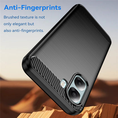 Futrola za Oppo A6x 4G / A6x, Techsuit, Karbon, Crna