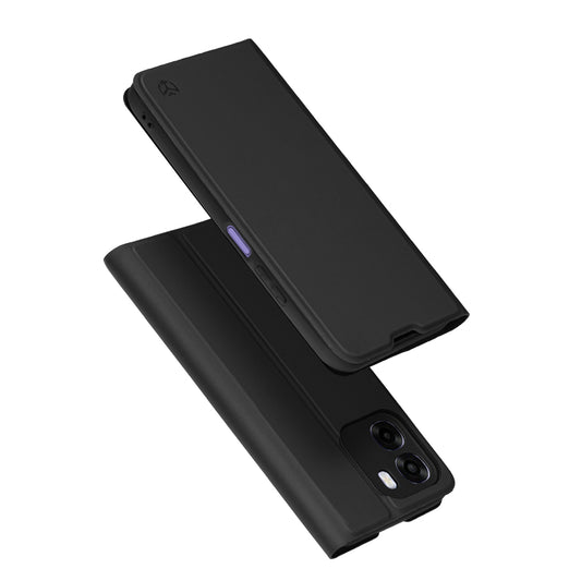 Futrola za Oppo A6x 4G / A6x, Techsuit, Magskin Book, Crna