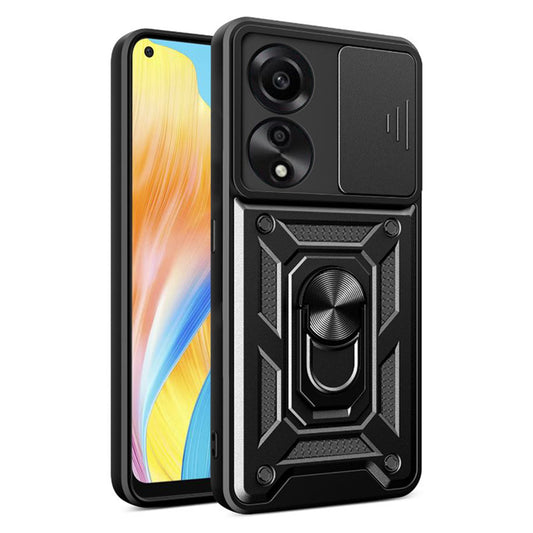 Maska za Oppo A78 4G, Techsuit, CamShield, Crna