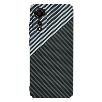 Maska za Oppo A78 4G, Techsuit, Carbonite FiberShell, Crno Siva