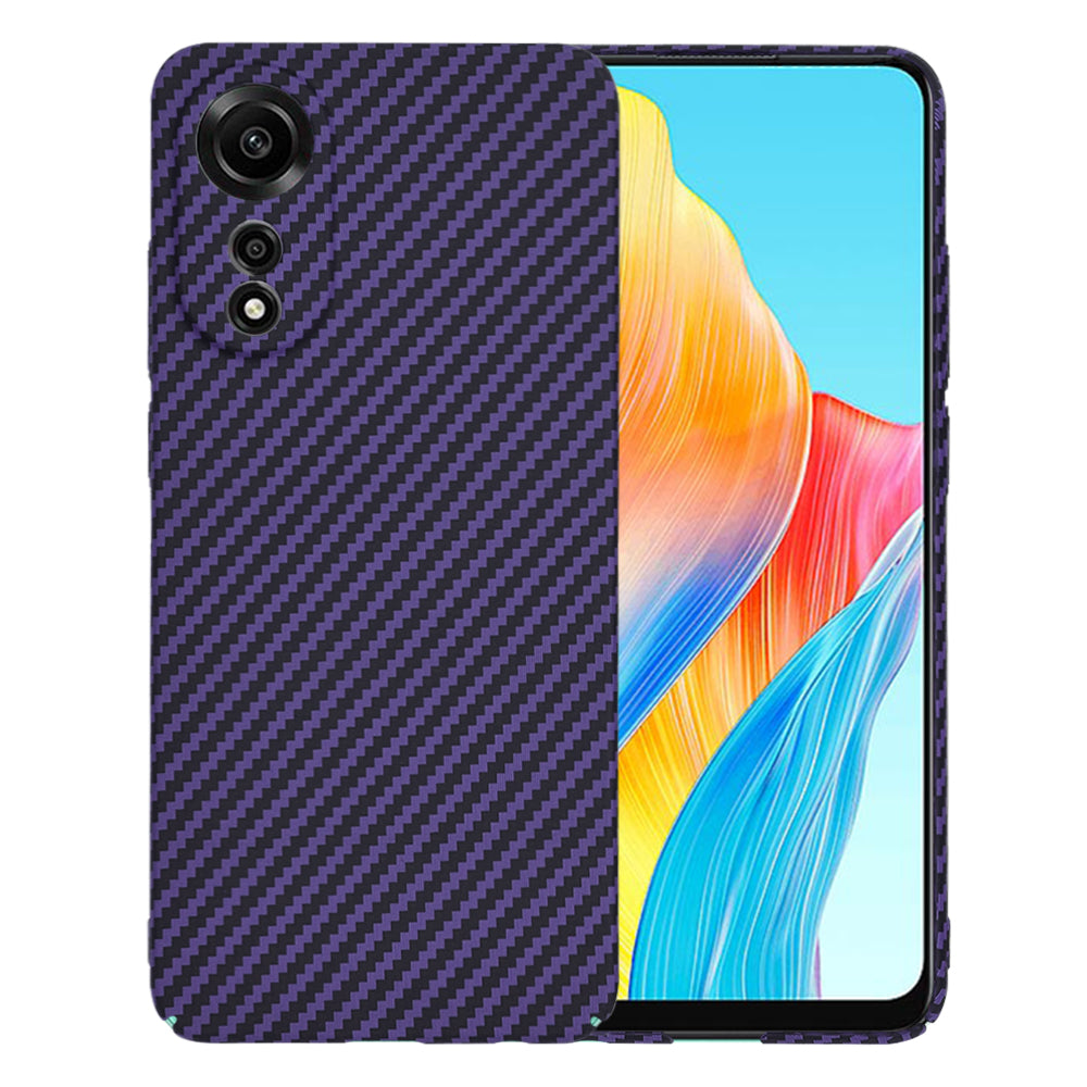 Maska za Oppo A78 4G, Techsuit, Carbonite FiberShell, Ljubičasta