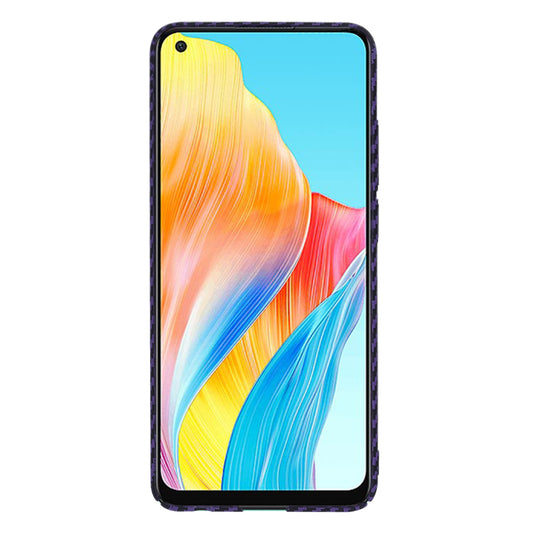 Maska za Oppo A78 4G, Techsuit, Carbonite FiberShell, Ljubičasta