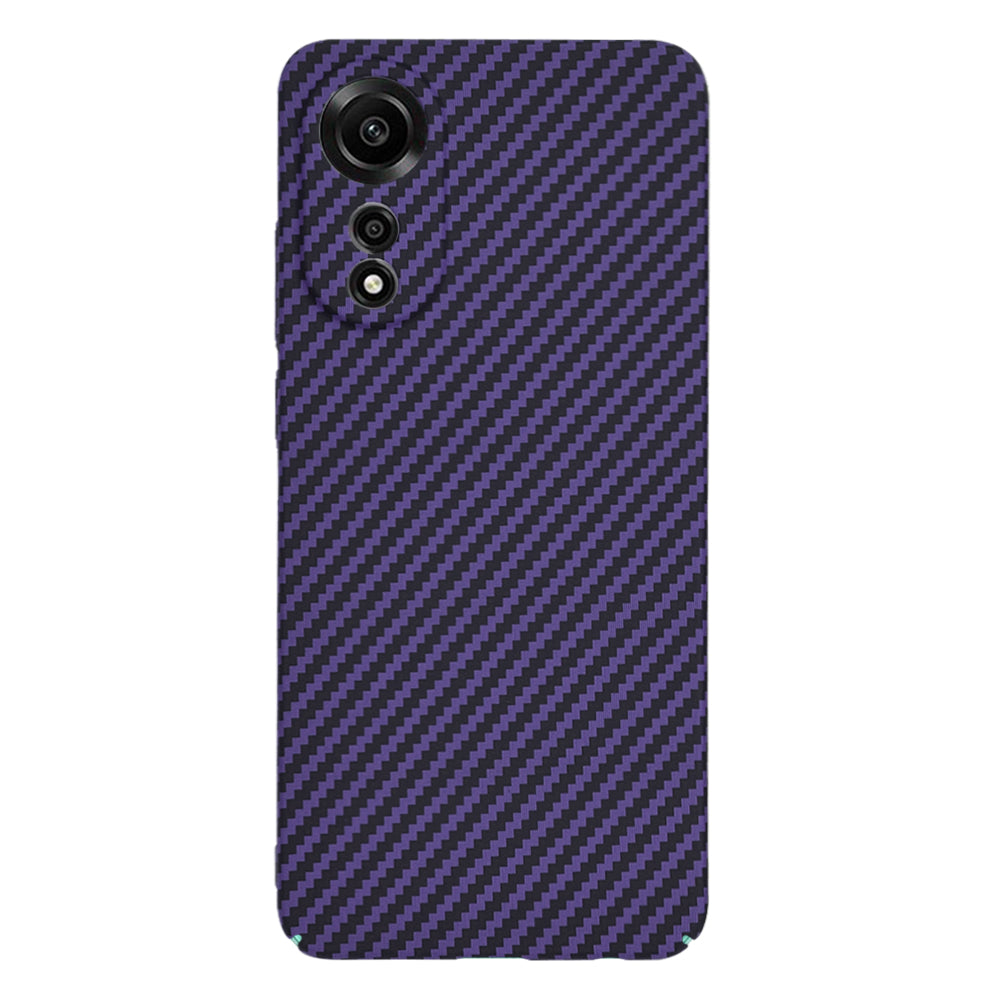 Maska za Oppo A78 4G, Techsuit, Carbonite FiberShell, Ljubičasta