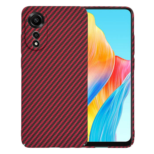 Maska za Oppo A78 4G, Techsuit, Carbonite FiberShell, Crvena