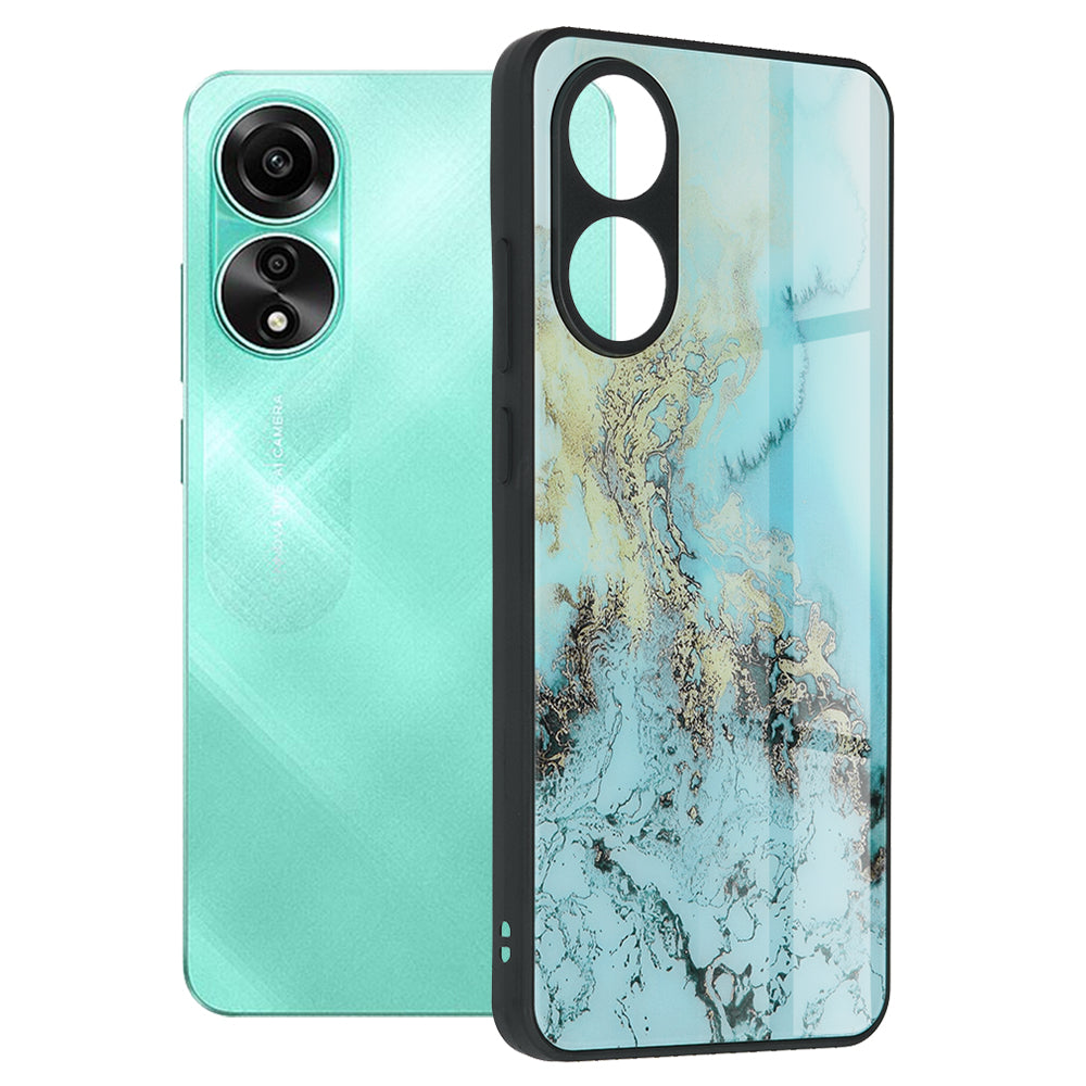 Maska za Oppo A78 4G, Techsuit, Glaze, Plava