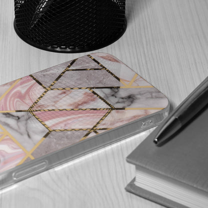 Maska za Oppo A78 4G, Techsuit, Marble, Roza