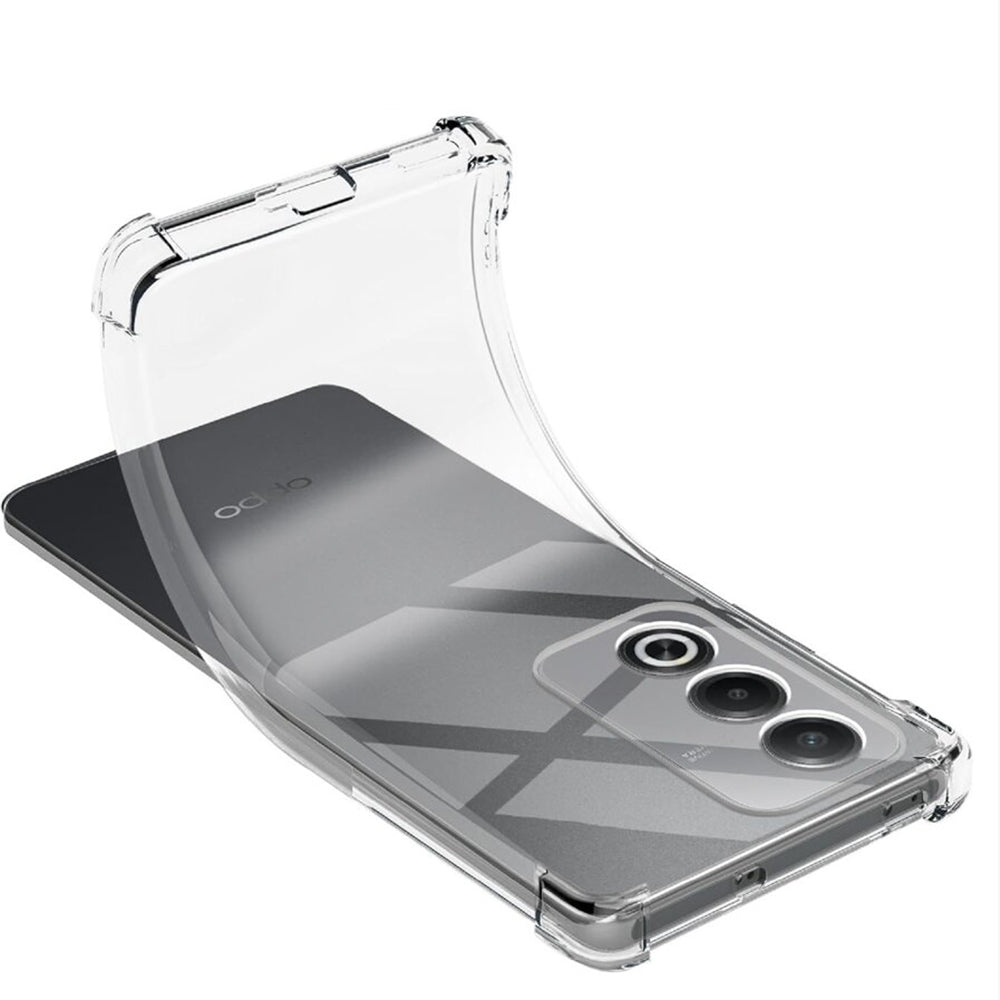 Maska za Oppo A80, Techsuit, Shockproof Clear, Prozirna