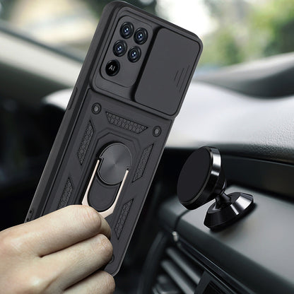 Maska za Oppo A94 / Reno5 Lite, Techsuit, CamShield, Crna