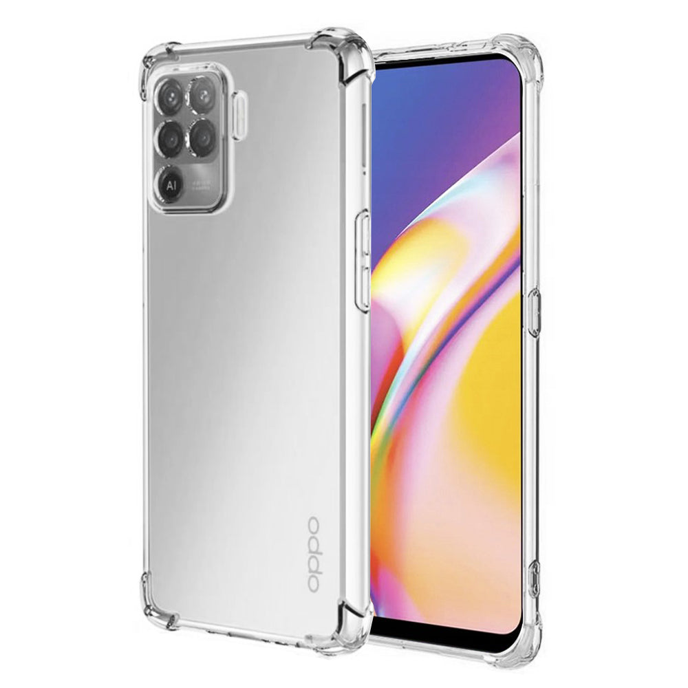 Maska za Oppo A94 / Reno5 Lite, Techsuit, Shockproof Clear, Prozirna