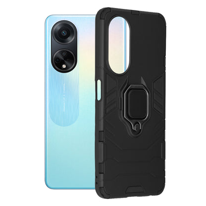 Maska za Oppo A98, Techsuit, Shield, Crna