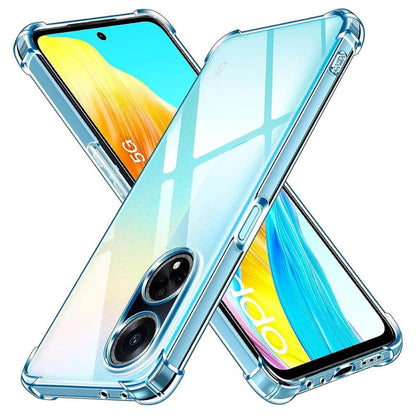 Maska za Oppo A98, Techsuit, Shockproof Clear, Prozirna