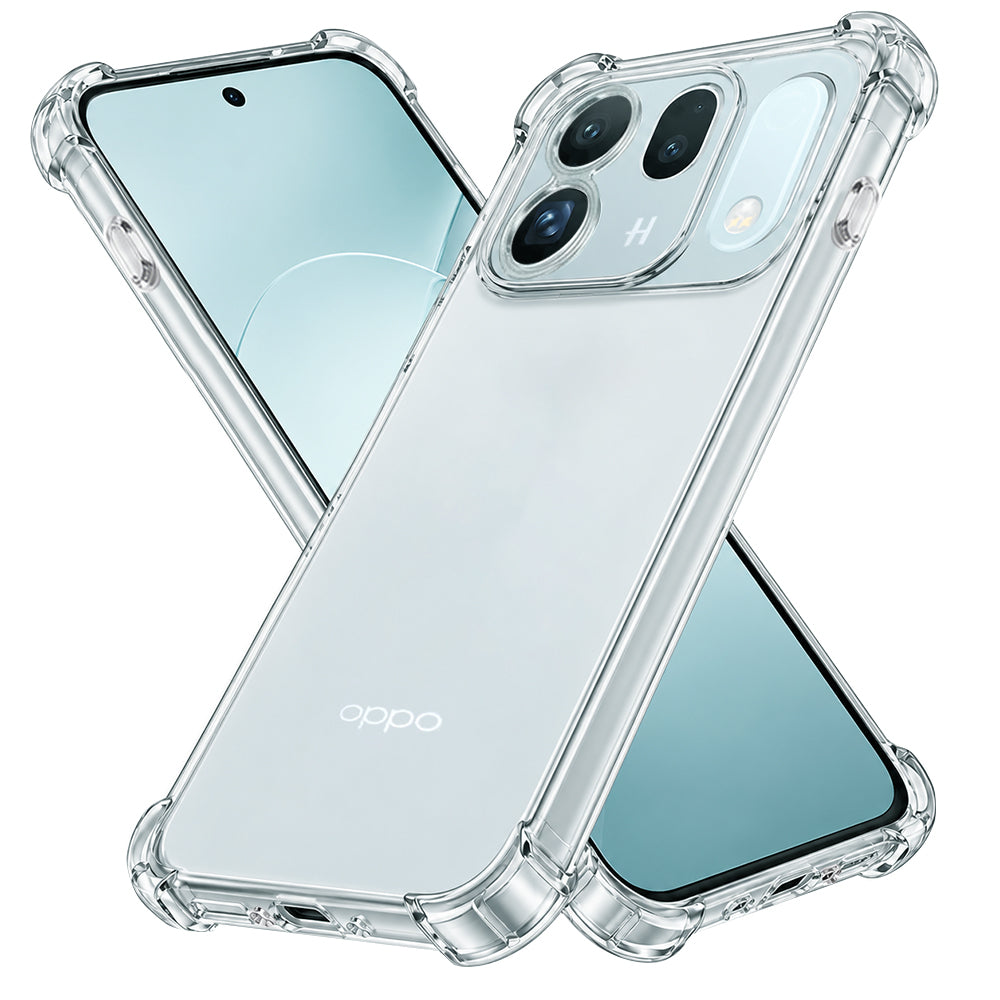 Maska za Oppo Find X10, Techsuit, Shockproof Clear, prozirna