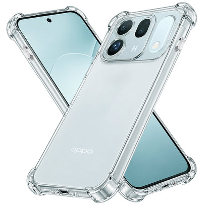 Maska za Oppo Find X10, Techsuit, Shockproof Clear, prozirna