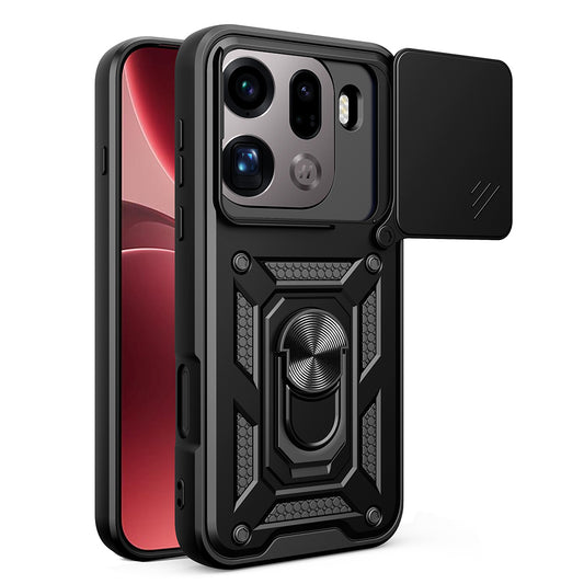 Futrola za Oppo Find X9 Pro, Techsuit, CamShield, Crna