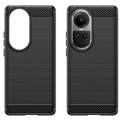 Maska za Oppo Reno10 / Reno10 Pro, Techsuit, Karbon, Crna