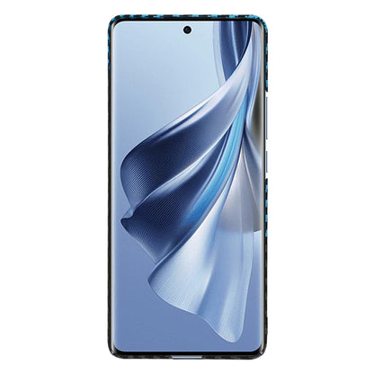 Maska za Oppo Reno10 / Reno10 Pro, Techsuit, Carbonite FiberShell, Crno Plava