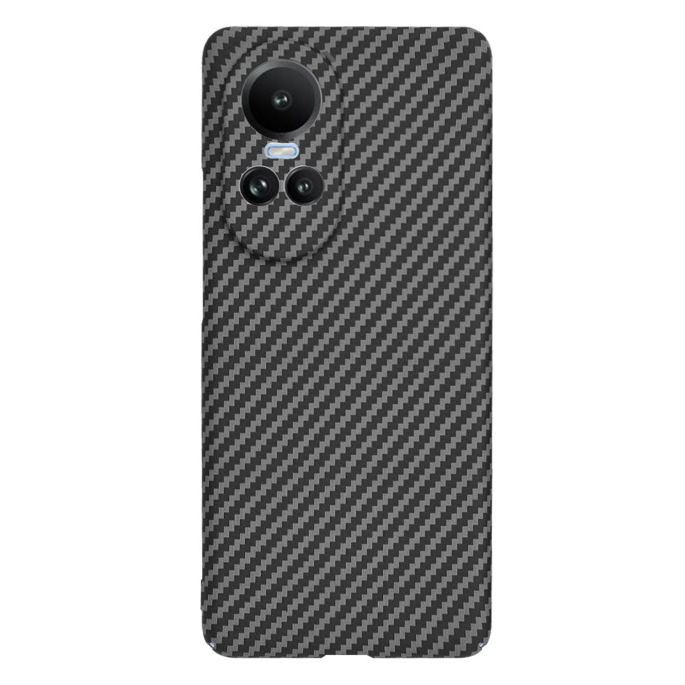 Maska za Oppo Reno10 / Reno10 Pro, Techsuit, Carbonite FiberShell, Crna