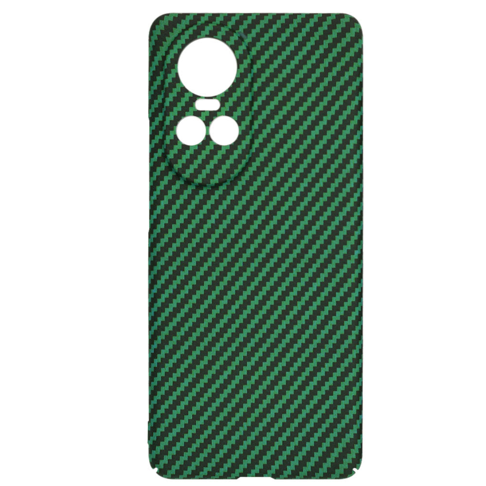 Maska za Oppo Reno10 / Reno10 Pro, Techsuit, Carbonite FiberShell, Zelena