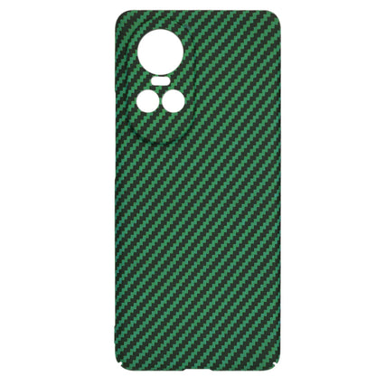 Maska za Oppo Reno10 / Reno10 Pro, Techsuit, Carbonite FiberShell, Zelena