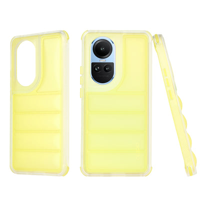 Maska za Oppo Reno10 / Reno10 Pro, Techsuit, Wave Shield, Žuta