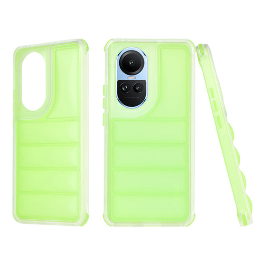 Maska za Oppo Reno10 / Reno10 Pro, Techsuit, Wave Shield, Zelena