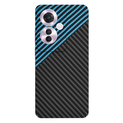 Maska za Oppo Reno11 F, Techsuit, Carbonite FiberShell, Crno Plava