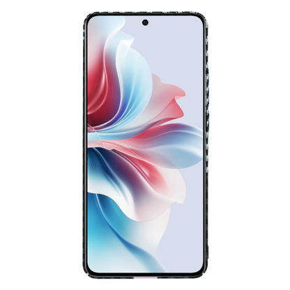 Maska za Oppo Reno11 F, Techsuit, Carbonite FiberShell, Crno Siva
