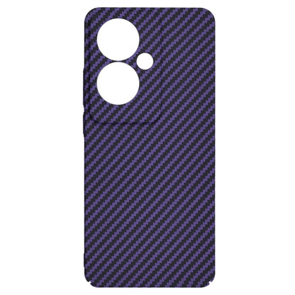 Maska za Oppo Reno11 F, Techsuit, Carbonite FiberShell, Ljubičasta