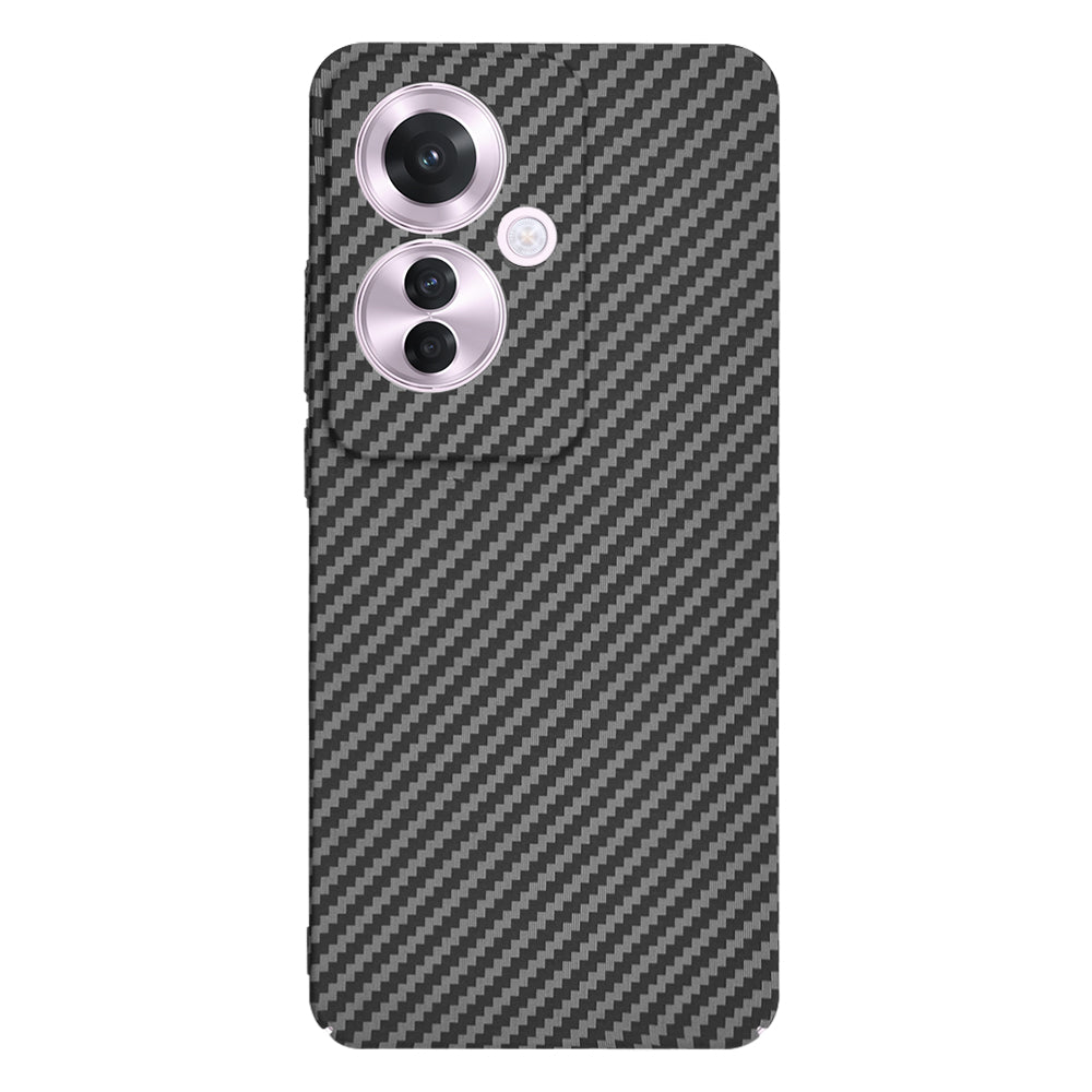 Maska za Oppo Reno11 F, Techsuit, Carbonite FiberShell, Crna