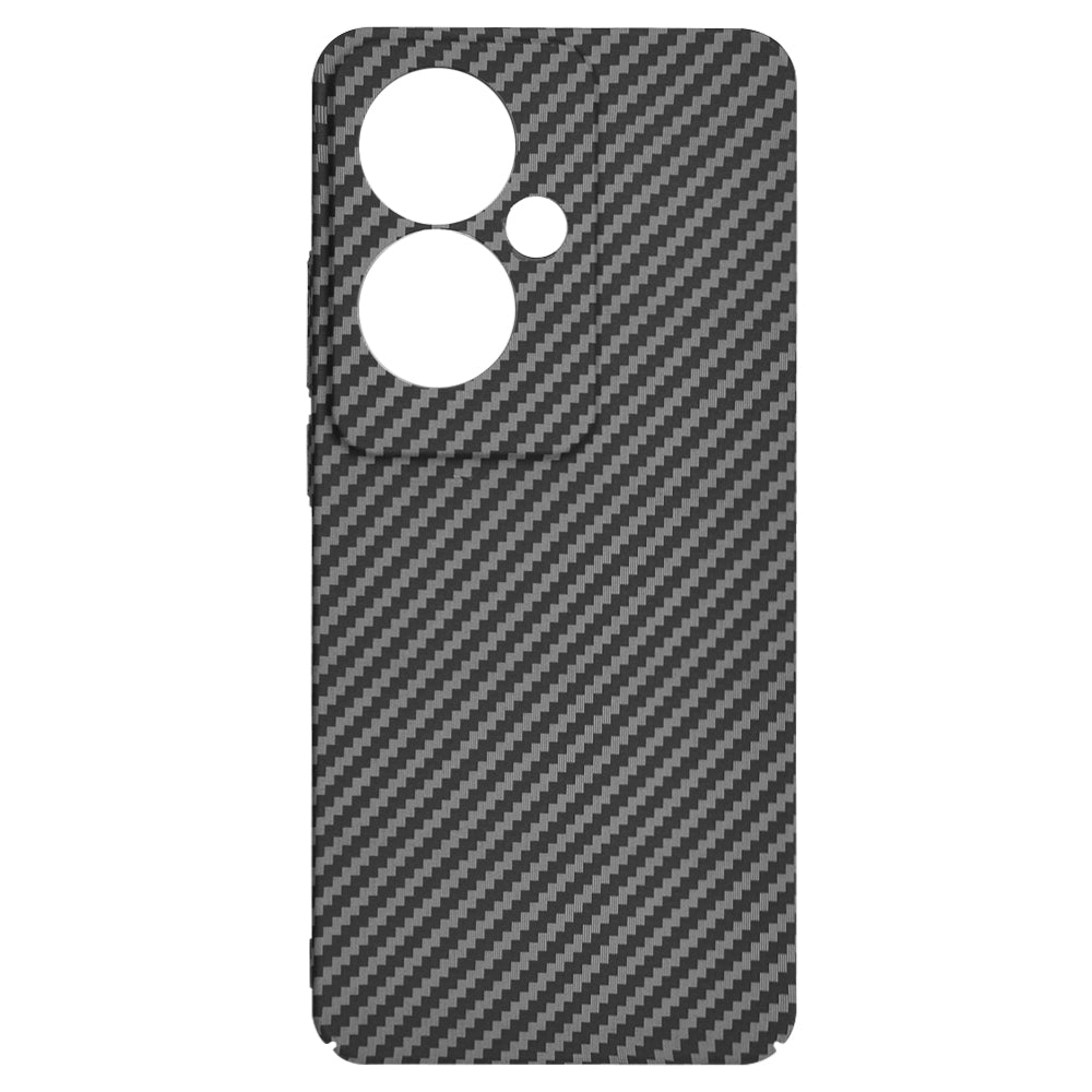 Maska za Oppo Reno11 F, Techsuit, Carbonite FiberShell, Crna